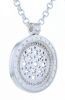Nikki Lissoni Silver Plated "Shanghai Forever" Necklace  with Swarovski Crystal Elements