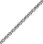 14K White Gold 18" Spiga Chain - 1.25mm wide