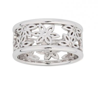 Kristopher Mark Diamond Flower Band