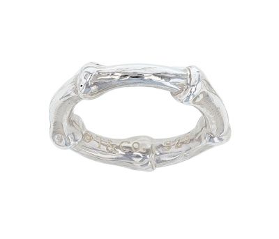 Tiffany & Co. Sterling Silver Bamboo Band