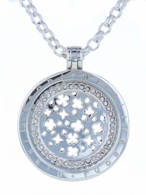 Nikki Lissoni Silver Plated "Shanghai Forever" Necklace  with Swarovski Crystal Elements