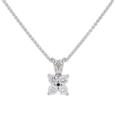 Kristopher Mark Quad Diamond Pendant