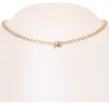 14k Yellow Gold Graduated Diamond Tennis Necklace