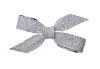 Platinum Vintage Handmade Diamond Bow Brooch