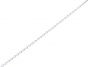 14K White Gold 20" Round Open Link Cable Chain - 1.40mm wide