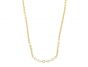 14K Yellow Gold 20" Round Open Link Cable Chain - 1.20mm wide
