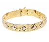 14k Two-Tone Fancy Link Bracelet