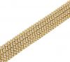 14k Yellow Gold Woven Mesh Link Bracelet