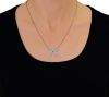 Kristopher Mark Diamond Bow Necklace