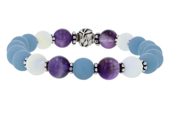 Palpitations "Angel" Bracelet with Angelite Beads