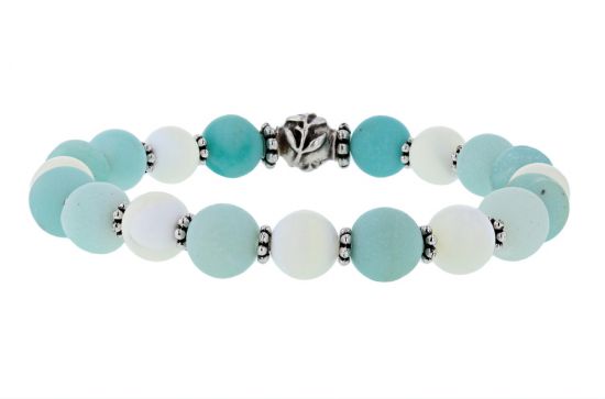 Palpitations "Balance" Bracelet with Amazonite Beads