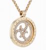 Nikki Lissoni Gold Plated "Sparkling Curls" Necklace with Swarovski Crystal Elements