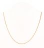14K Yellow Gold 16" Spiga Chain - 0.80mm wide