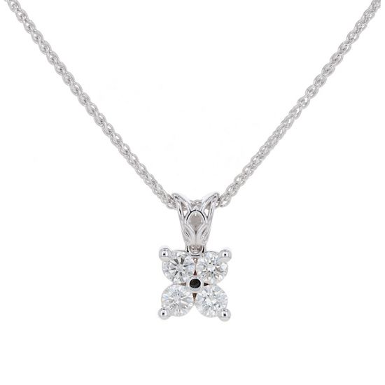 Kristopher Mark Quad Diamond Pendant