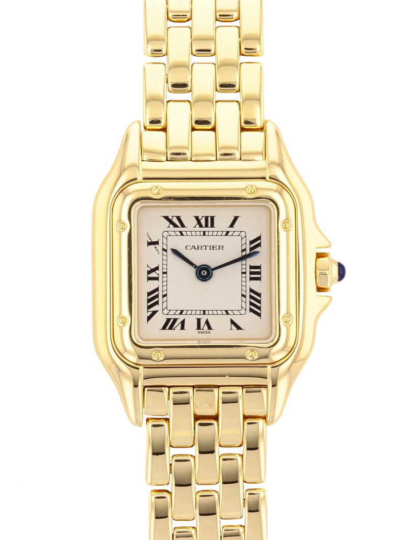 Cartier Panthere 18K Yellow Gold Ladies 22mm Quartz Watch
