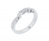 Platinum & Diamond Fitted Wedding Band