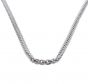 14K White Gold 18" Spiga Chain - 0.80mm wide