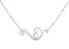 Spiral Moons Studio Moonstone Necklace in Sterling Silver
